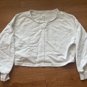 Aerie Women's White Sweatshirt